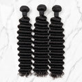 Deep Wave Human Hair Bundles (3-Pack)