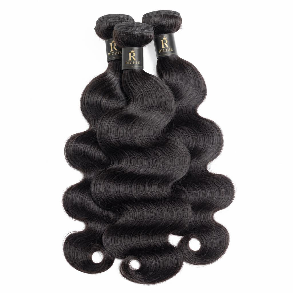 Body Wave Hair Bundles | 3-Pack 20"22"24" | 12A Grade | 100% Human Hair