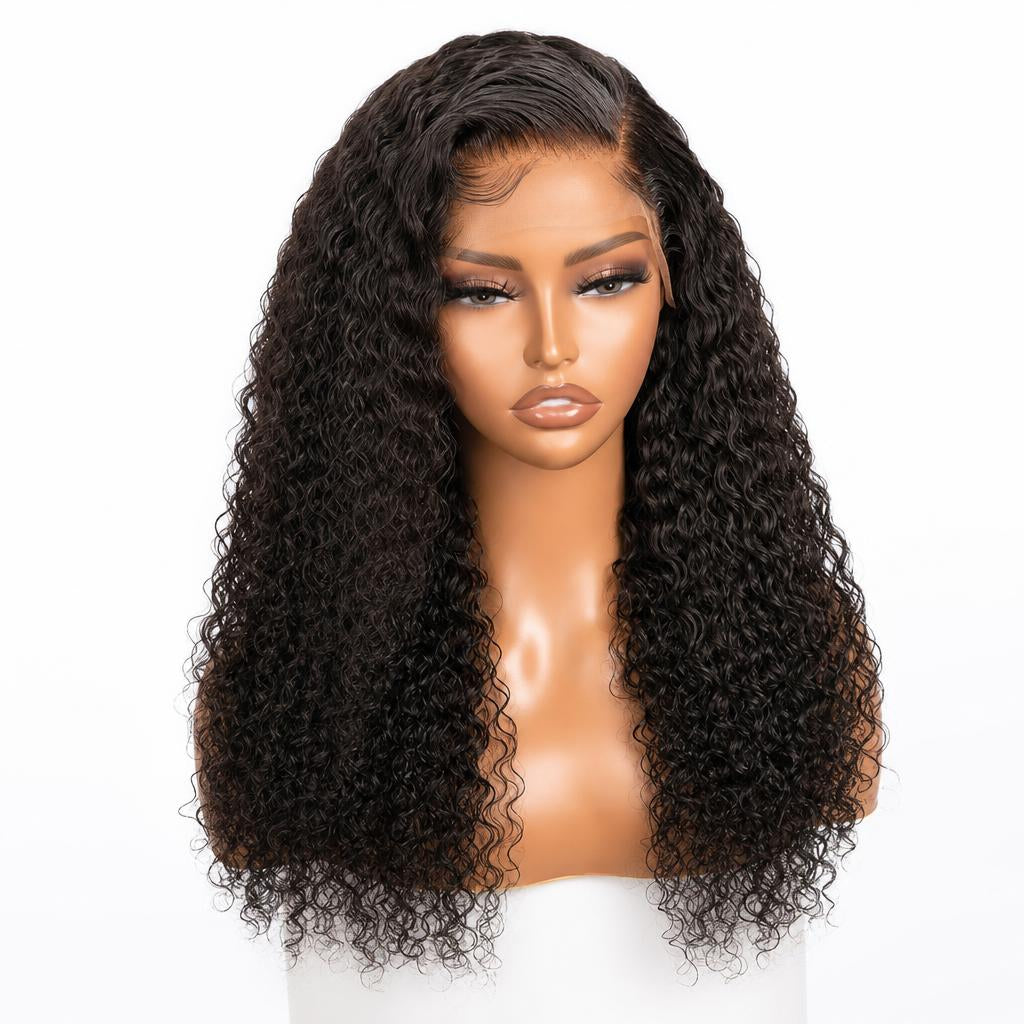 22" Deep Wave Curly Wig | HD Lace | 180% Density | Undetectable Hairline